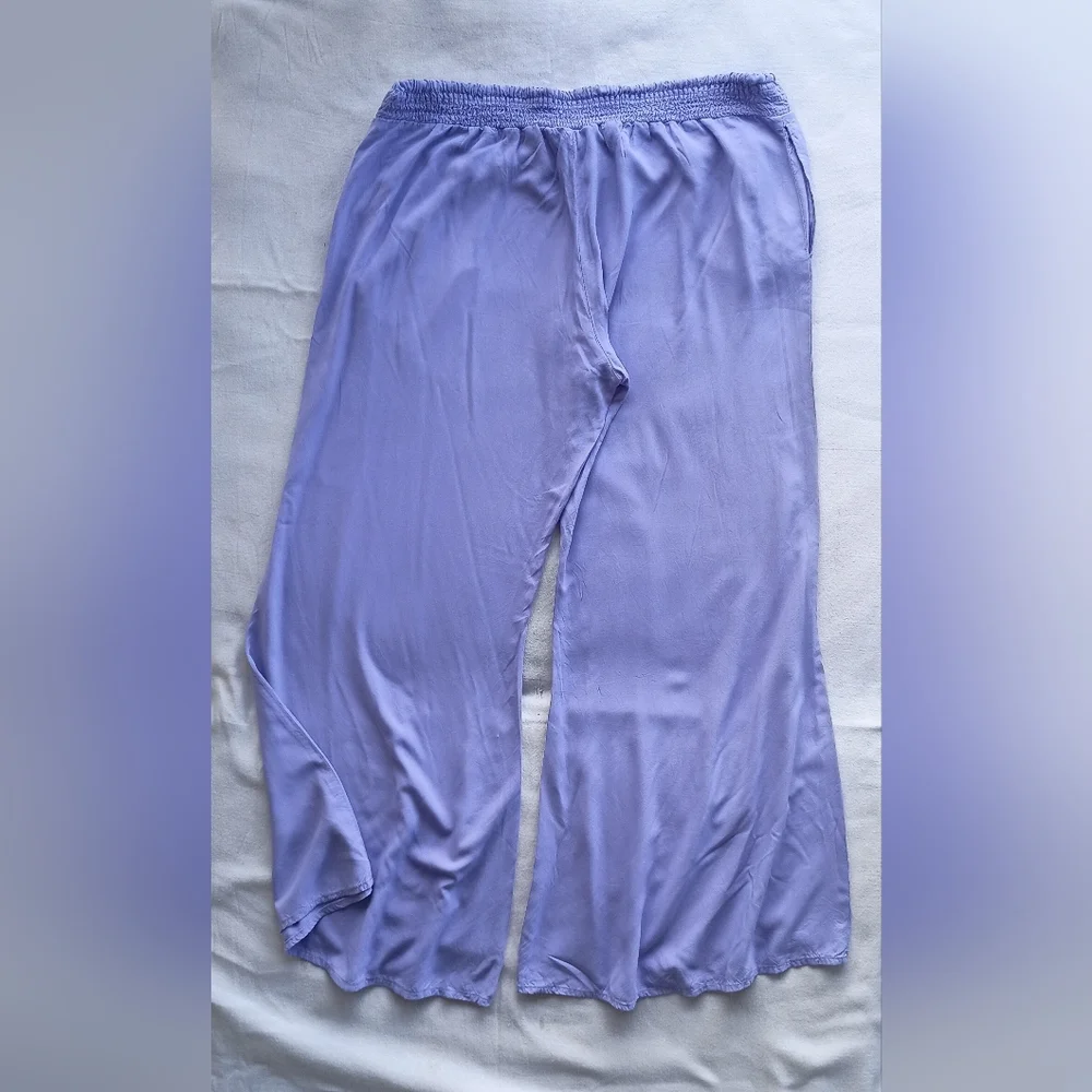 Jams World Purple Smocked Pants - Picture 2 of 3